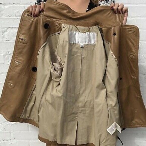 COACH Camel Moto Jacket - Picture 5 of 8